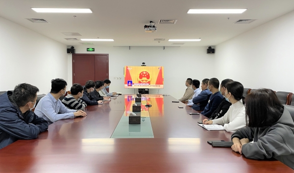 永定河投資公司組織收看第十三屆全國人大四次會議開幕式 永定河投資公司組織收看第十三屆全國人大四次會議開幕式