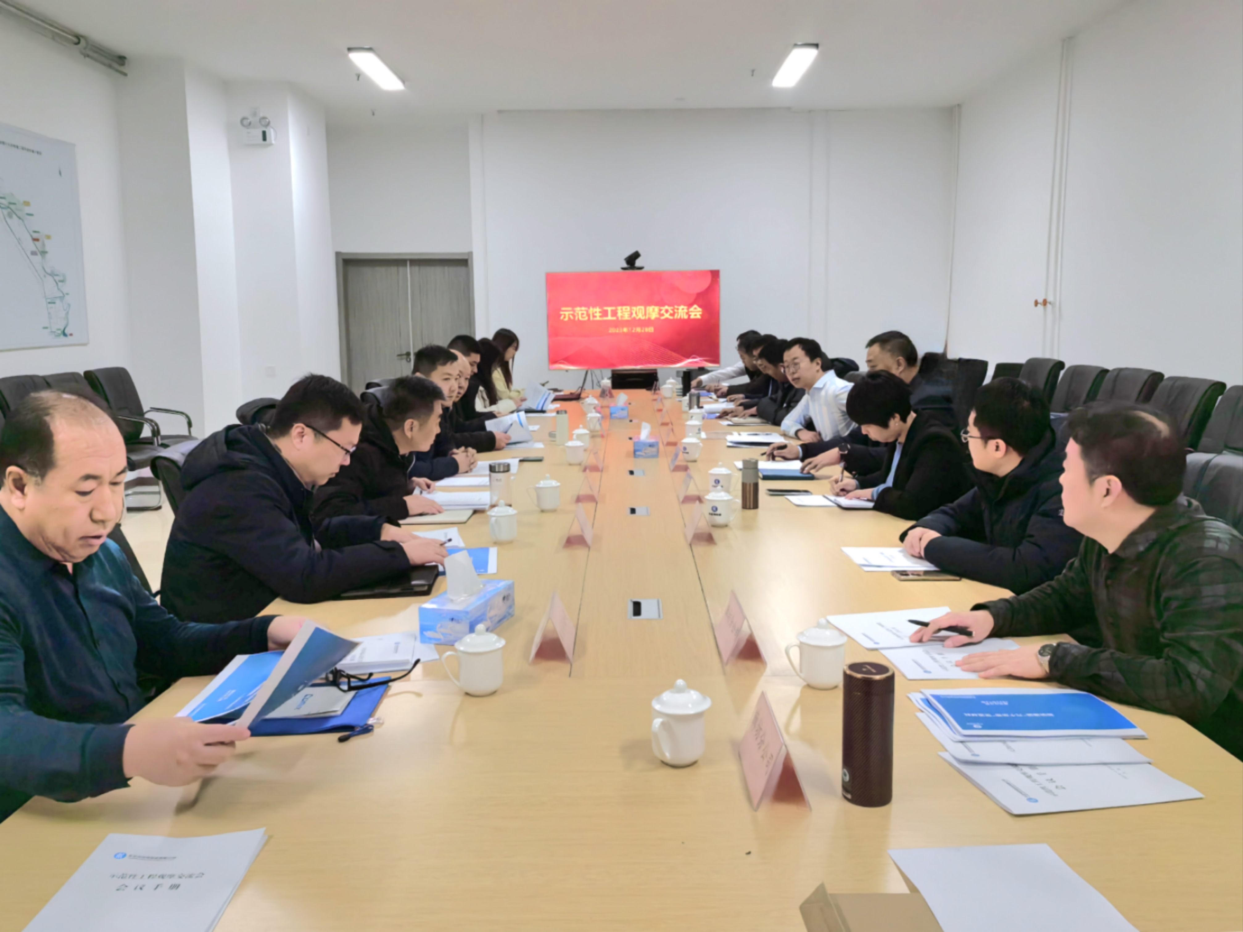 公司在津召開示范性工程觀摩交流會 公司在津召開示范性工程觀摩交流會