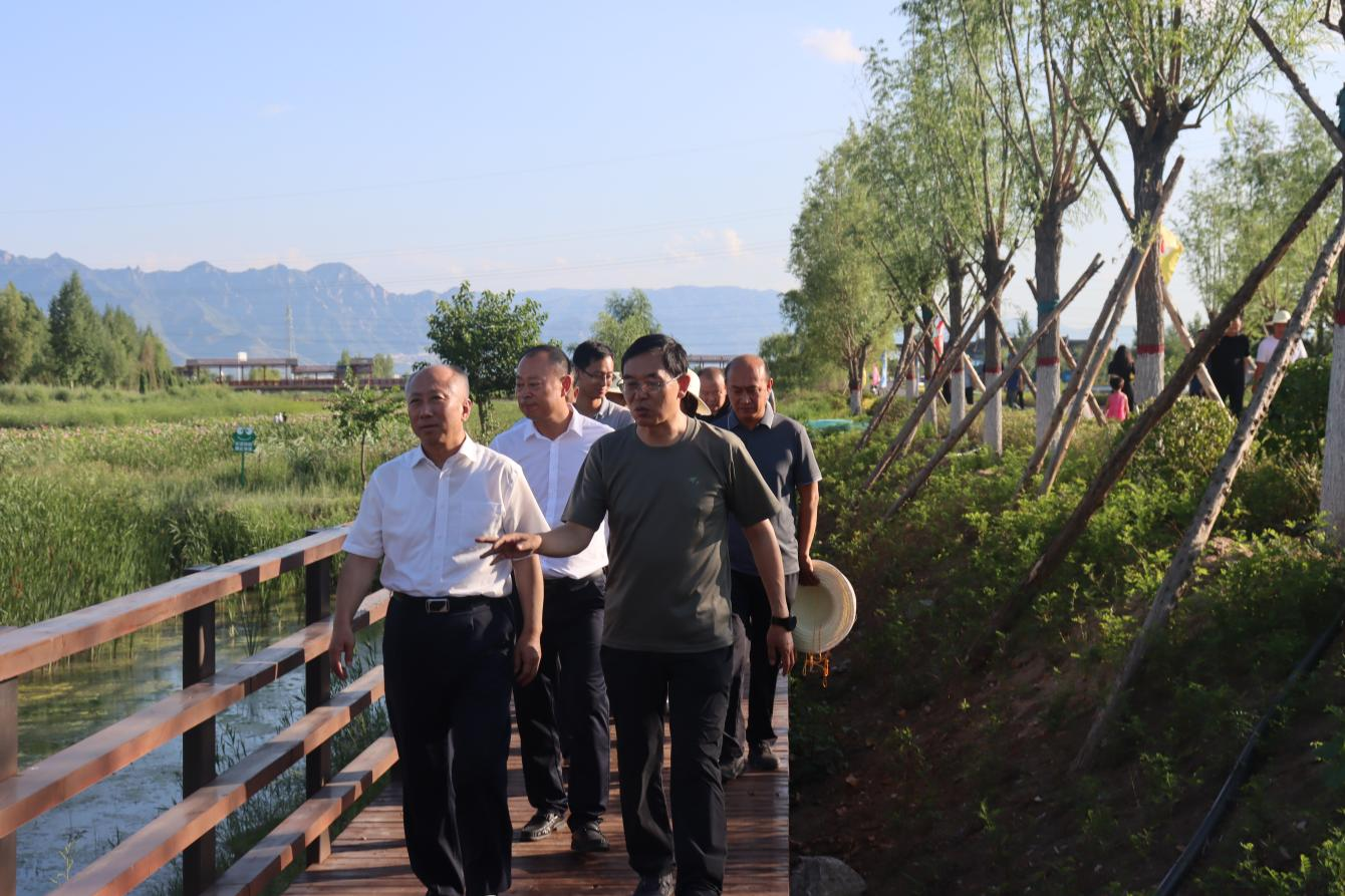 大同市副市長任希杰調(diào)研山西神溪國家濕地公園 大同市副市長任希杰調(diào)研山西神溪國家濕地公園