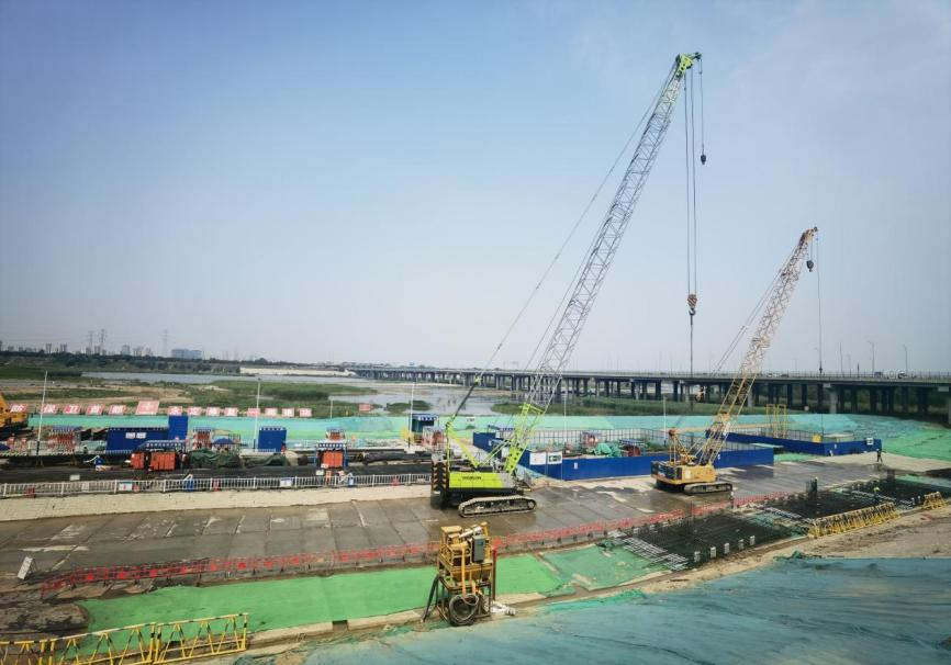 永定河綜合治理工地 小小二維碼 掃出標準化 永定河綜合治理工地 小小二維碼 掃出標準化