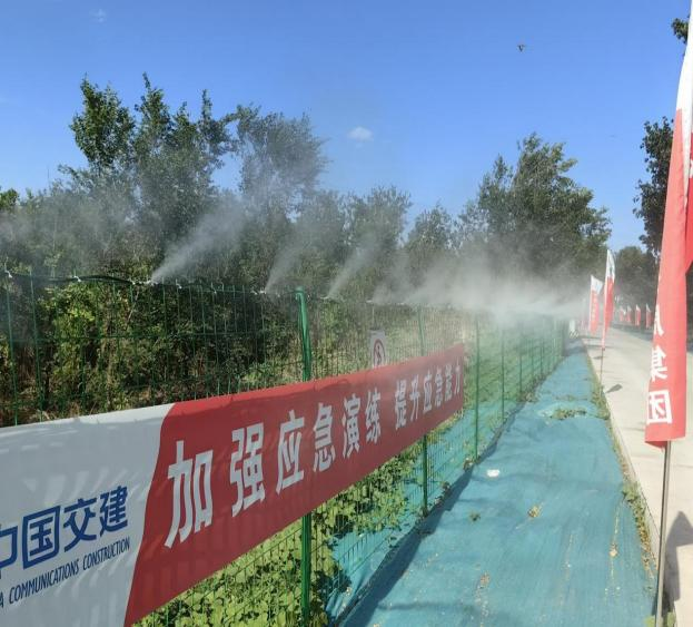 永定河綜合治理工地 小小二維碼 掃出標準化 永定河綜合治理工地 小小二維碼 掃出標準化