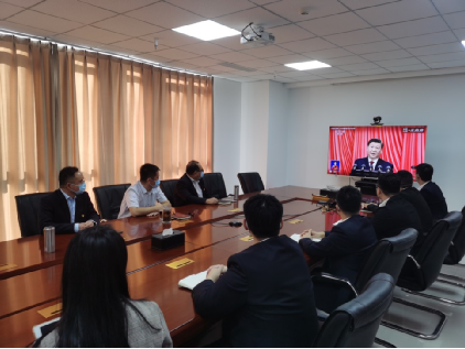 永定河流域投資有限公司認(rèn)真組織收聽(tīng)收看黨的二十大開(kāi)幕會(huì)盛況 永定河流域投資有限公司認(rèn)真組織收聽(tīng)收看黨的二十大開(kāi)幕會(huì)盛況