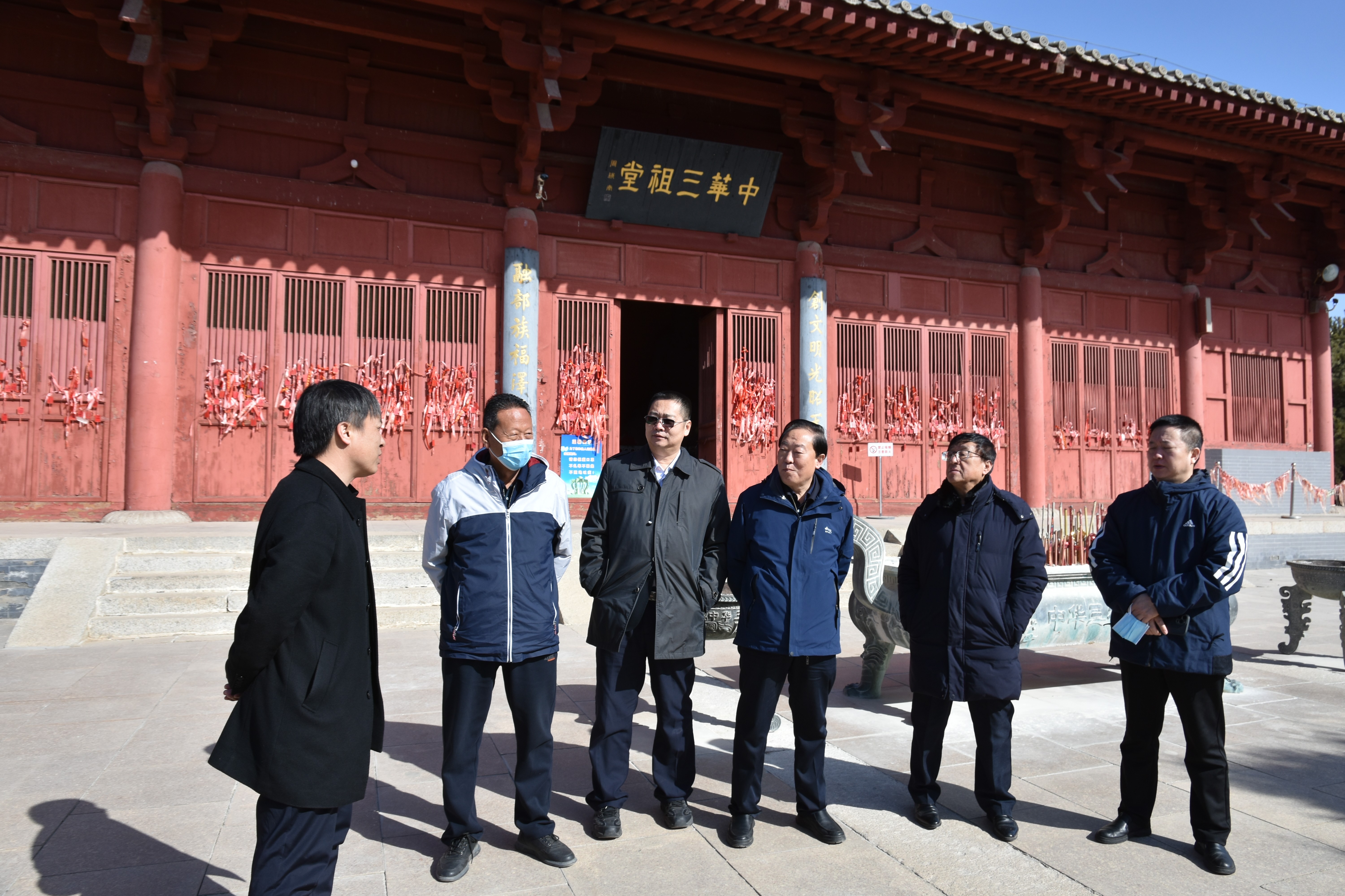 永定河流域文旅聯盟理事長康學增一行赴張考察文旅項目 永定河流域文旅聯盟理事長康學增一行赴張考察文旅項目