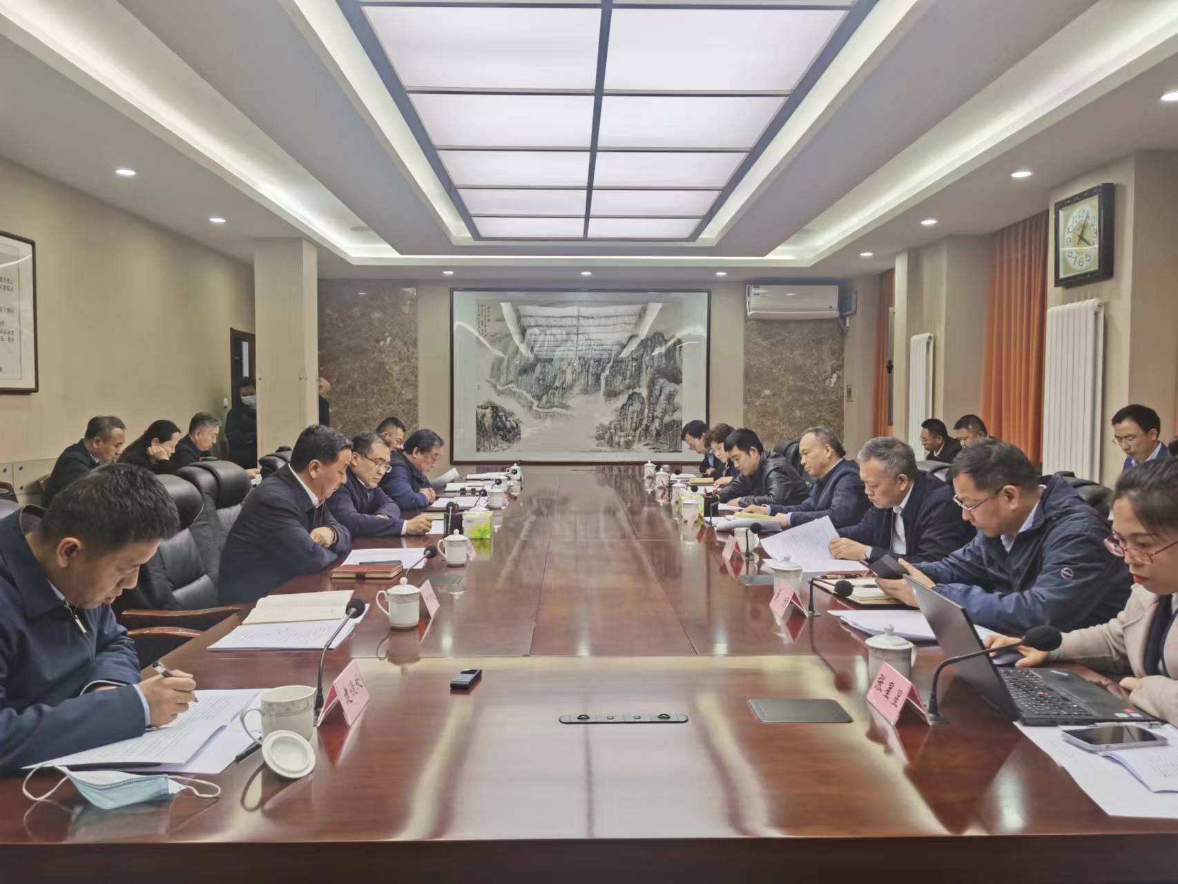 公司主要領(lǐng)導(dǎo)拜會山西省水利廳廳長龔孟建 公司主要領(lǐng)導(dǎo)拜會山西省水利廳廳長龔孟建